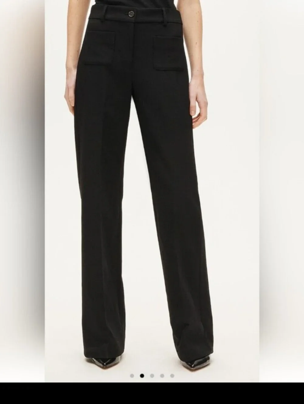 J Crew  Carolina pant in four-season stretch CP150 NWT Size 8 Black